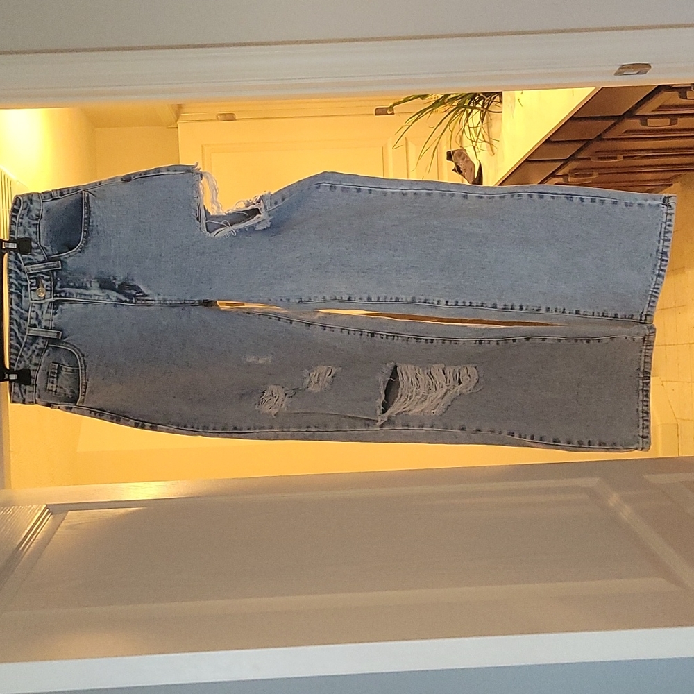 Shein distressed jeans